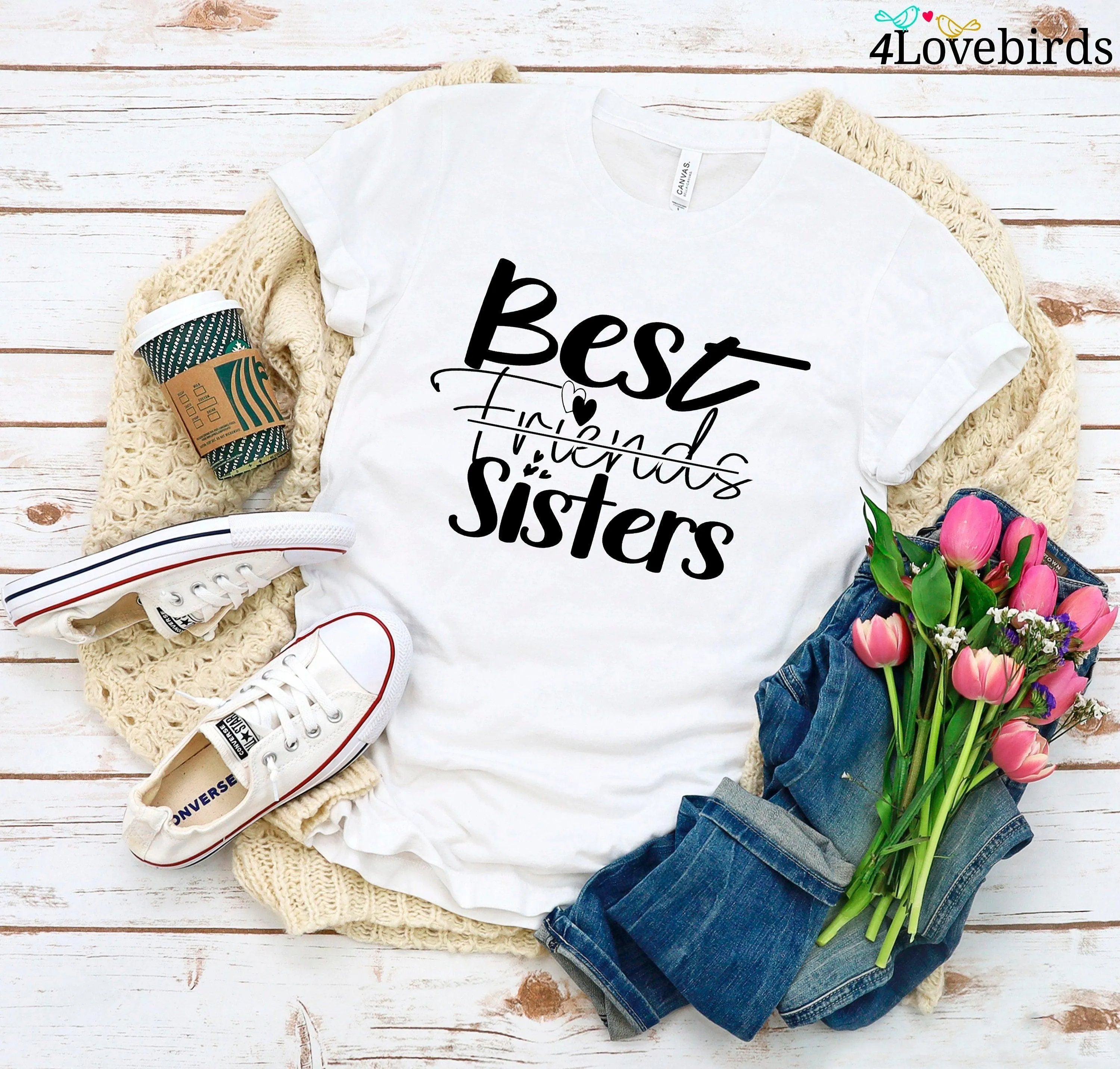 Best Friend Hoodie, Friend Bestie Sisters Matching Swearshirt, Best Friend Gift, Best Friends Matching Longsleeve, Bestie BFF