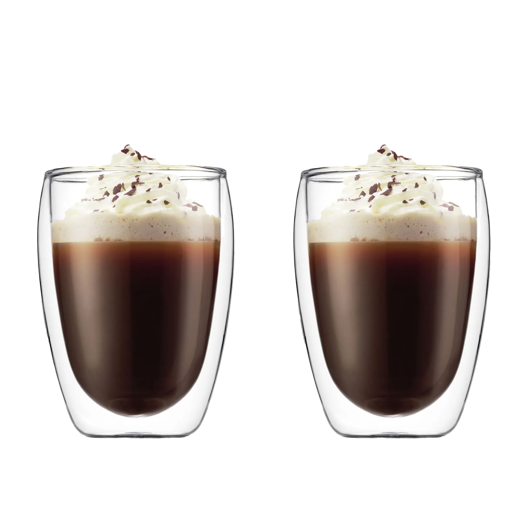Bodum Pavina Double Walled Drinking Glasses - 12oz. – Set of 2