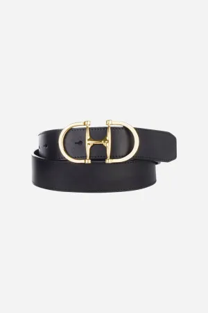 Brave Leather LTD Kasi Belt Black Bridle