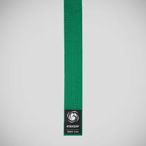 Bytomic Plain Polycotton Martial Arts Belt Pack of 10 Green