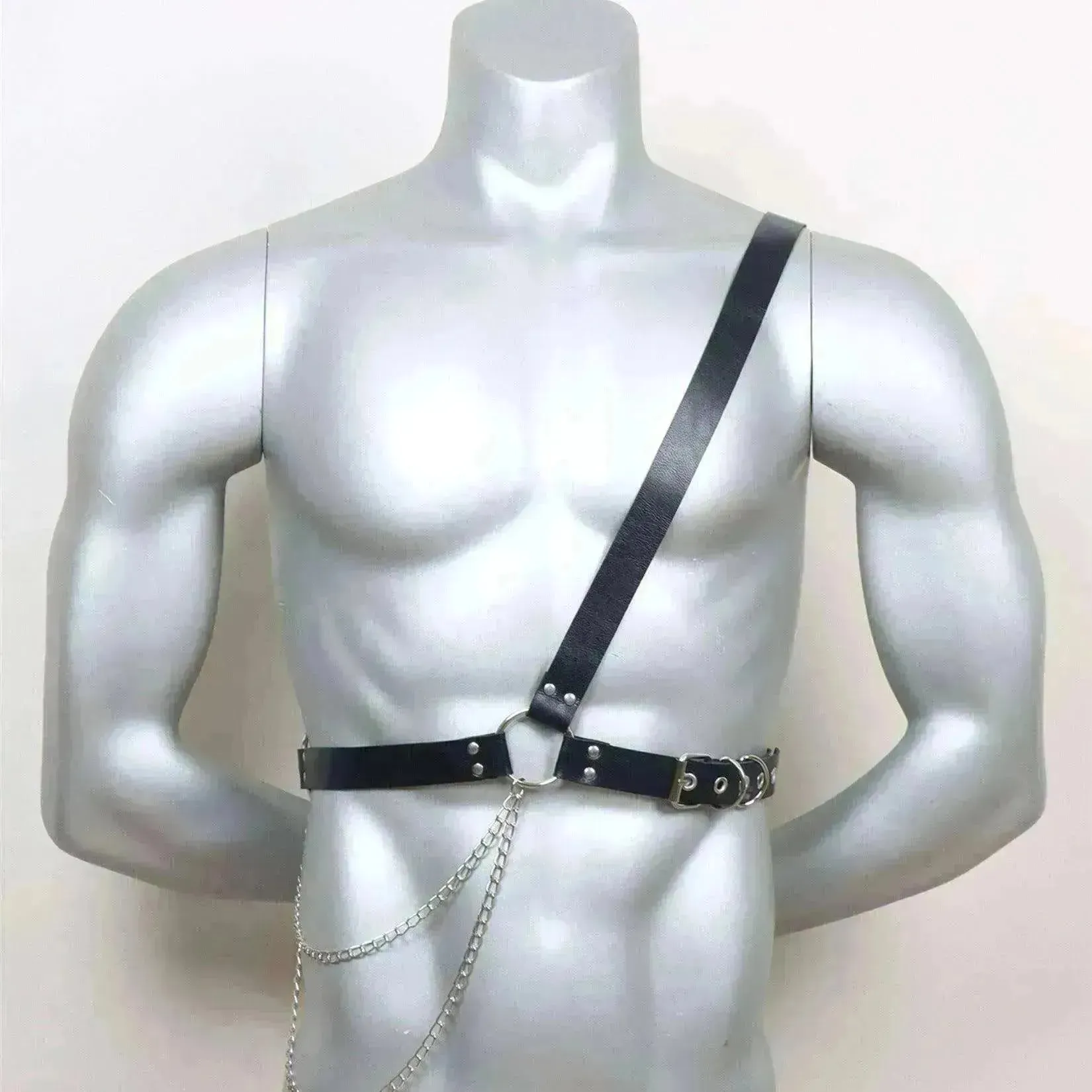 Chain Belt Single Shoulder Backpack Belt Girdle Strap