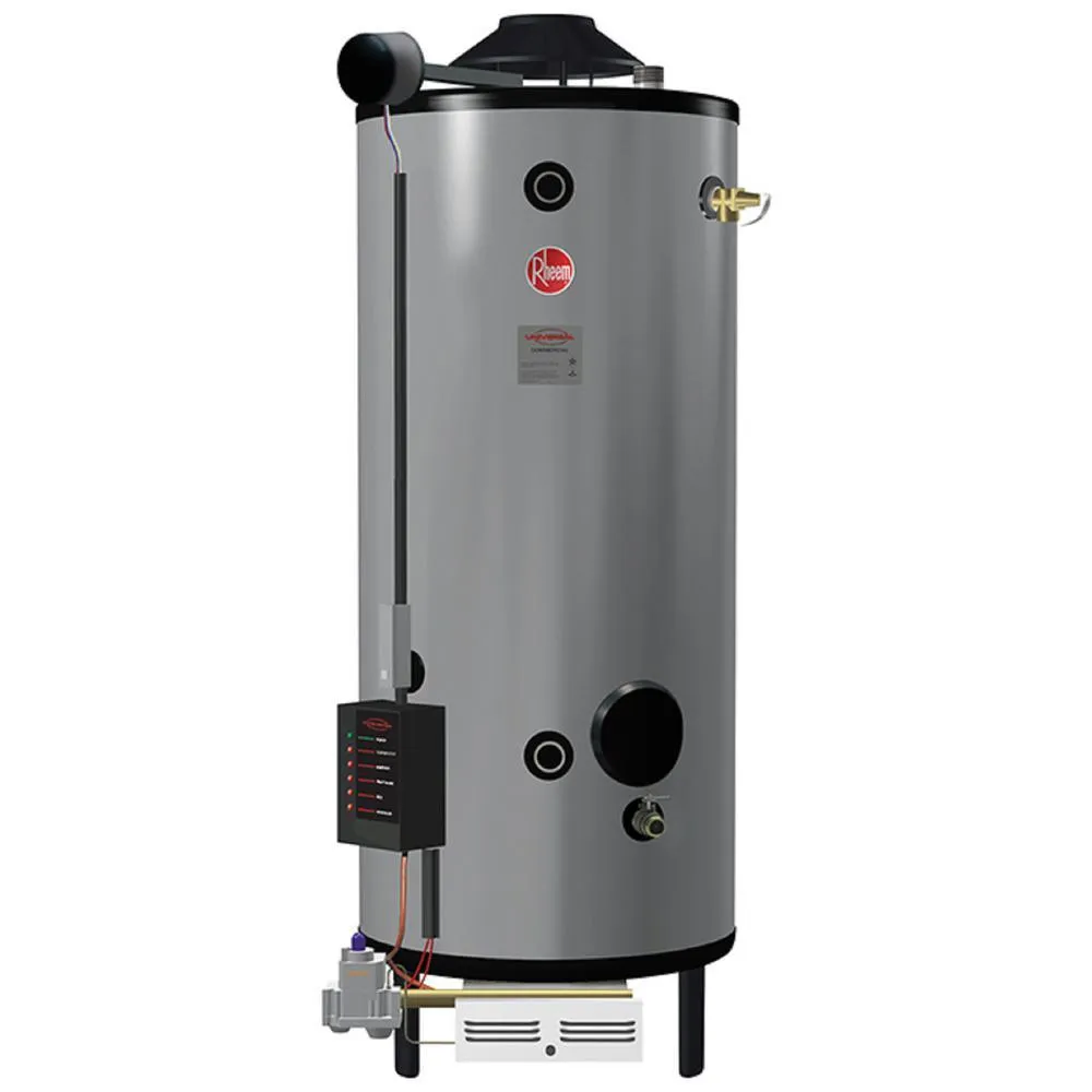 Commercial Universal Heavy Duty 100 Gal. 310K BTU Natural Gas ASME Tank Water Heater
