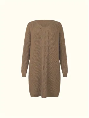 Cozy Plus Size Solid Color Cable Knitted Sweater - Women's Plus Size Sweaters for Fall & Winter - Soft, Casual, Long Sleeve Pullover with Classic Fit