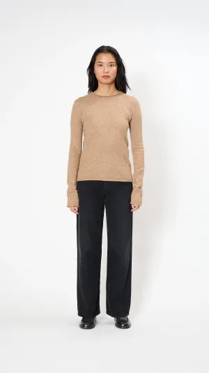 Crewneck in Camel