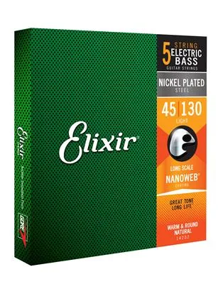 Elixir E14202 Bass 5-String Long Scale 45-130 Set