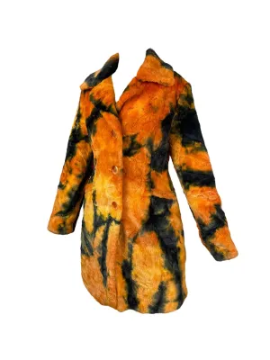 Emanuela 1990s faux fur coat