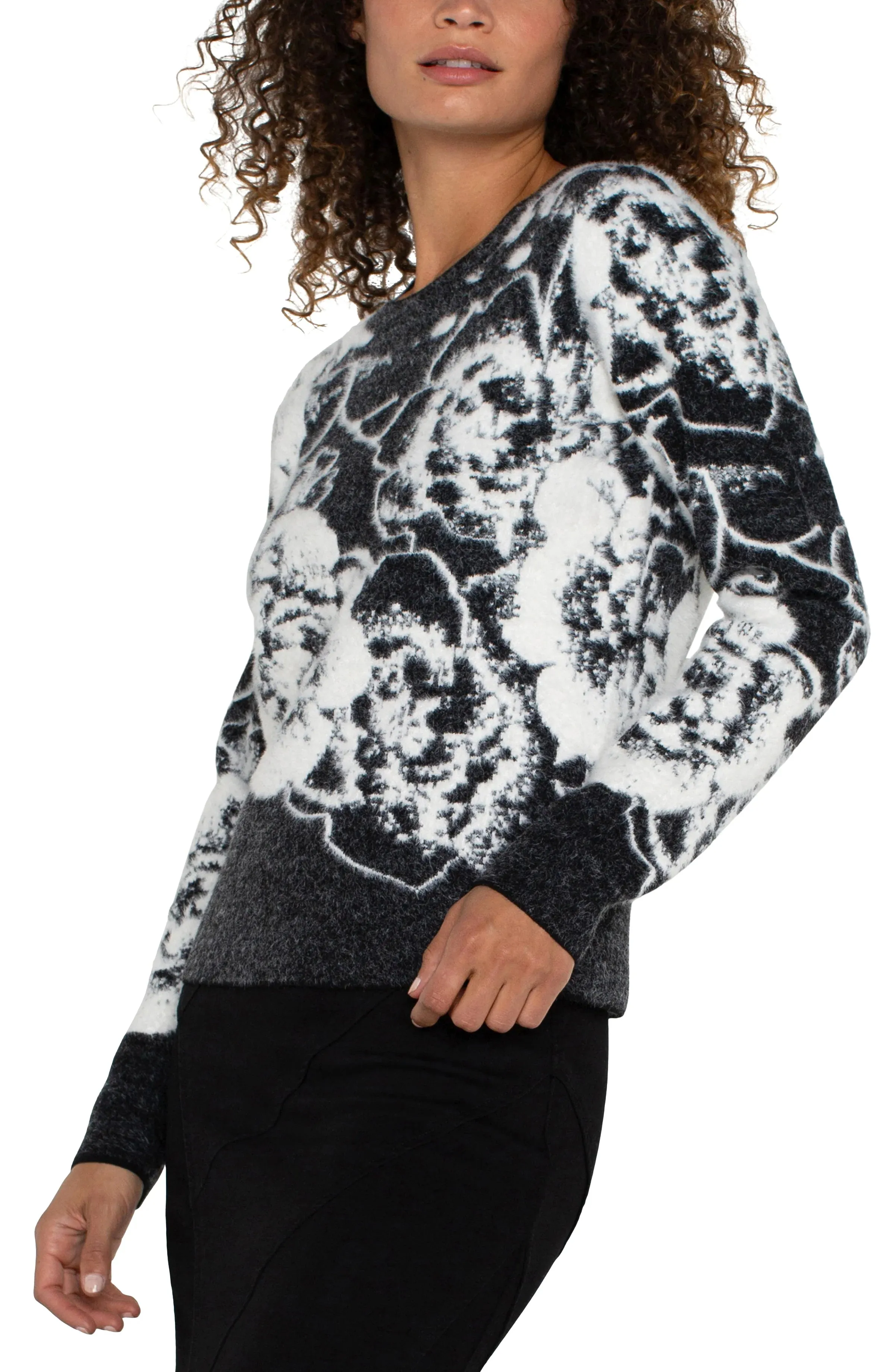 Floral Crew Neck Sweater (Liverpool)