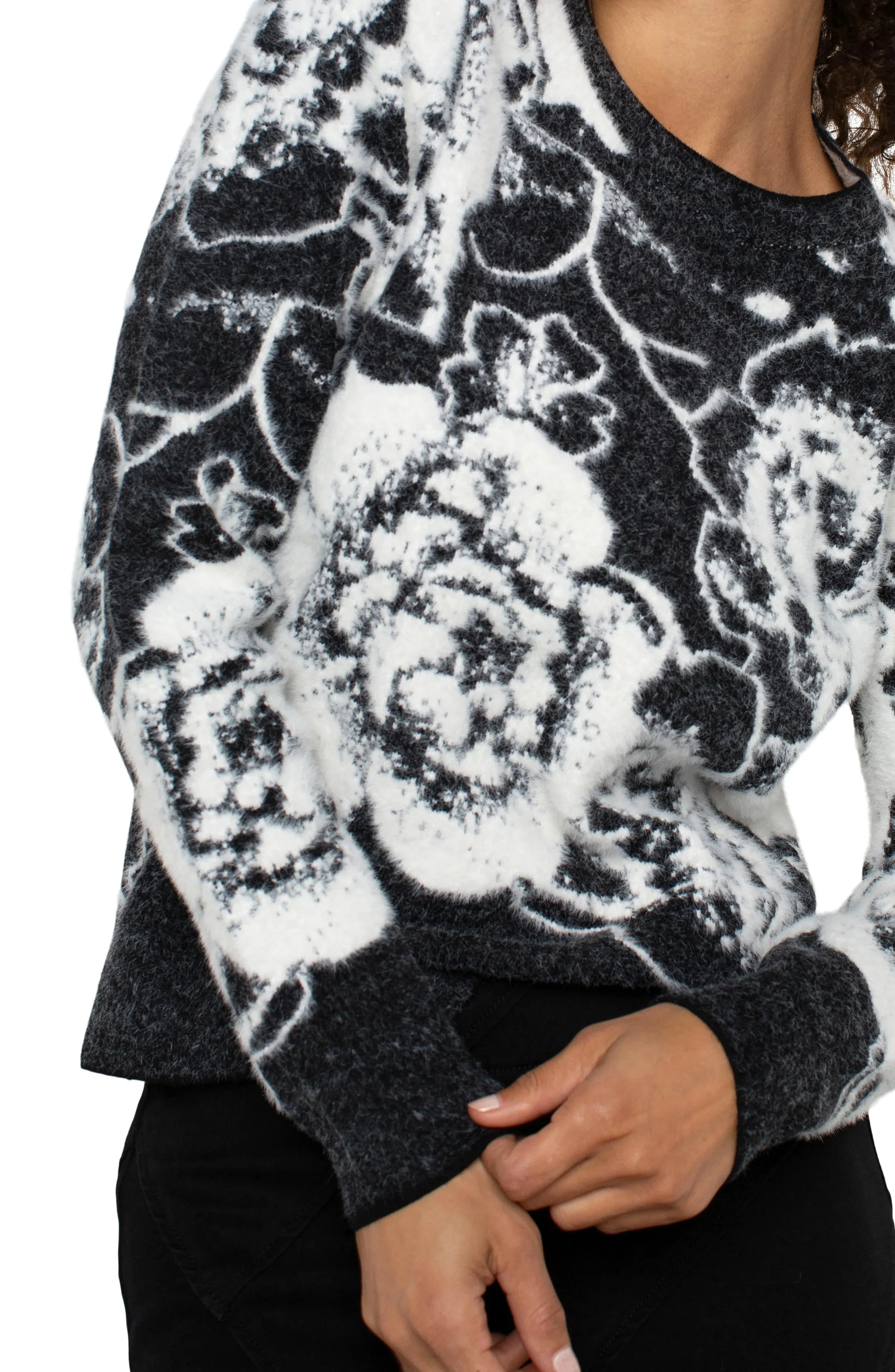 Floral Crew Neck Sweater (Liverpool)