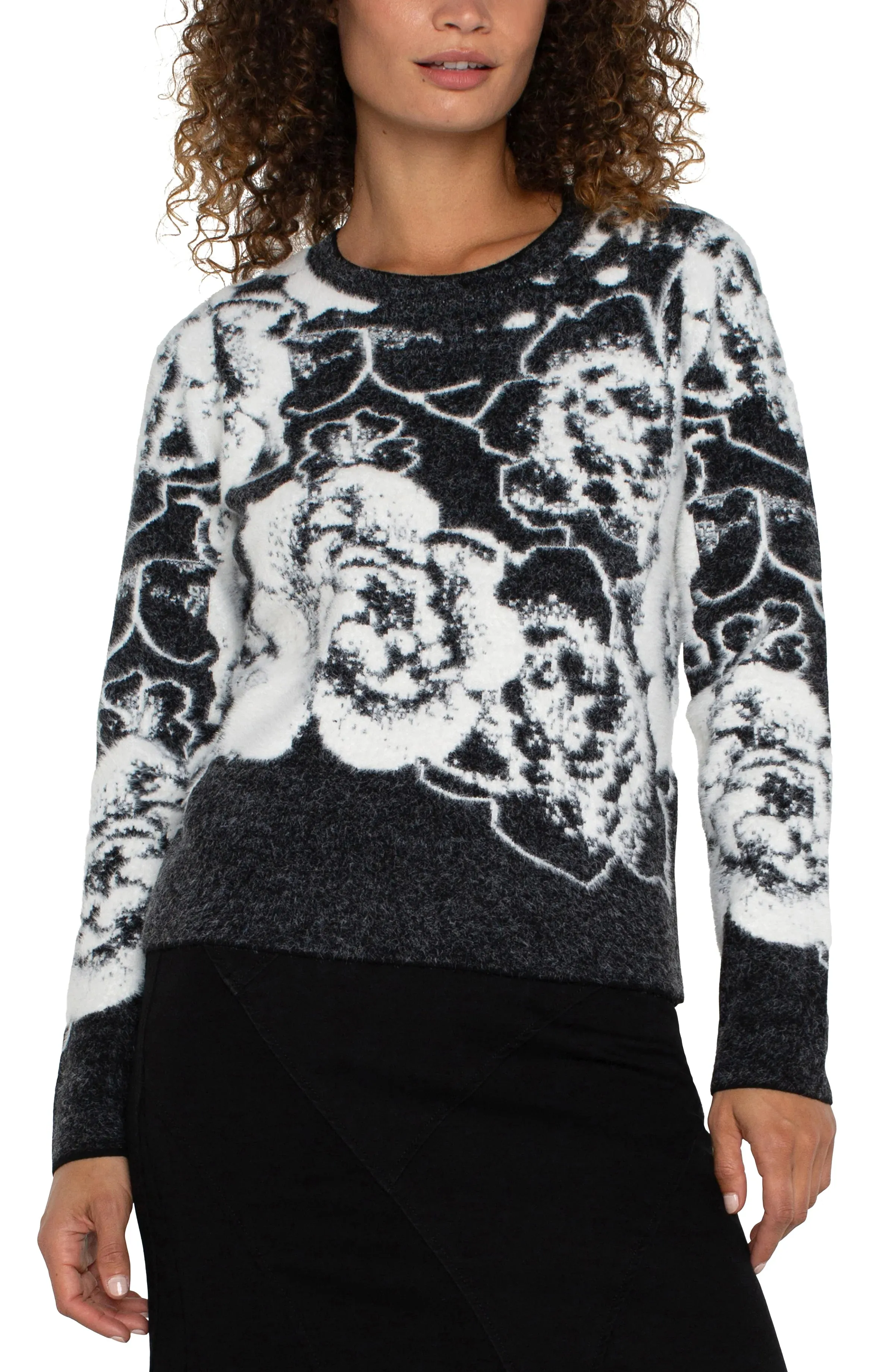 Floral Crew Neck Sweater (Liverpool)