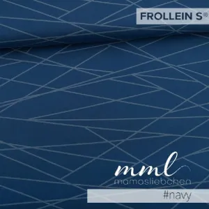 French Terry - Nightglow - Blue