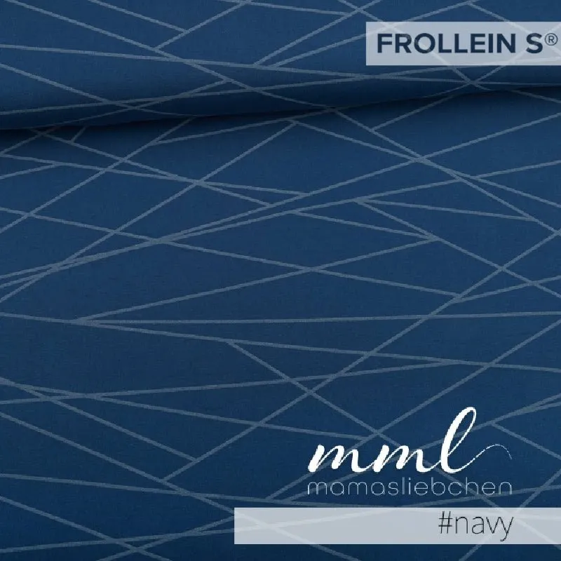 French Terry - Nightglow - Blue