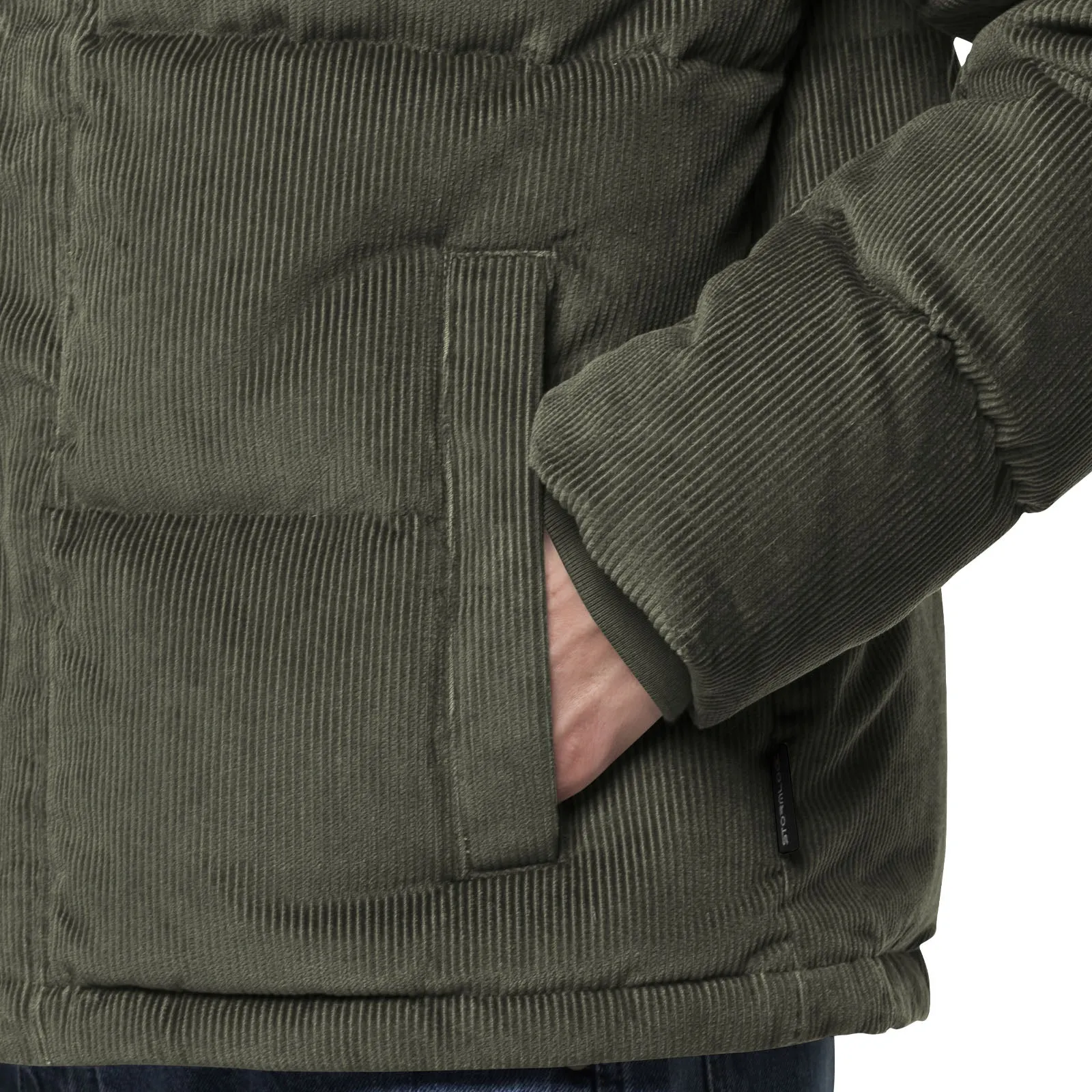 Jack Wolfskin Mens Nature Corduroy Water Repellent Jacket - Beige