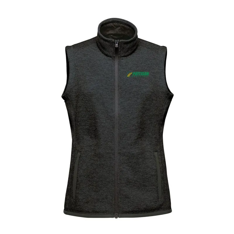 Ladies Avalanche Full Zip Fleece Vest