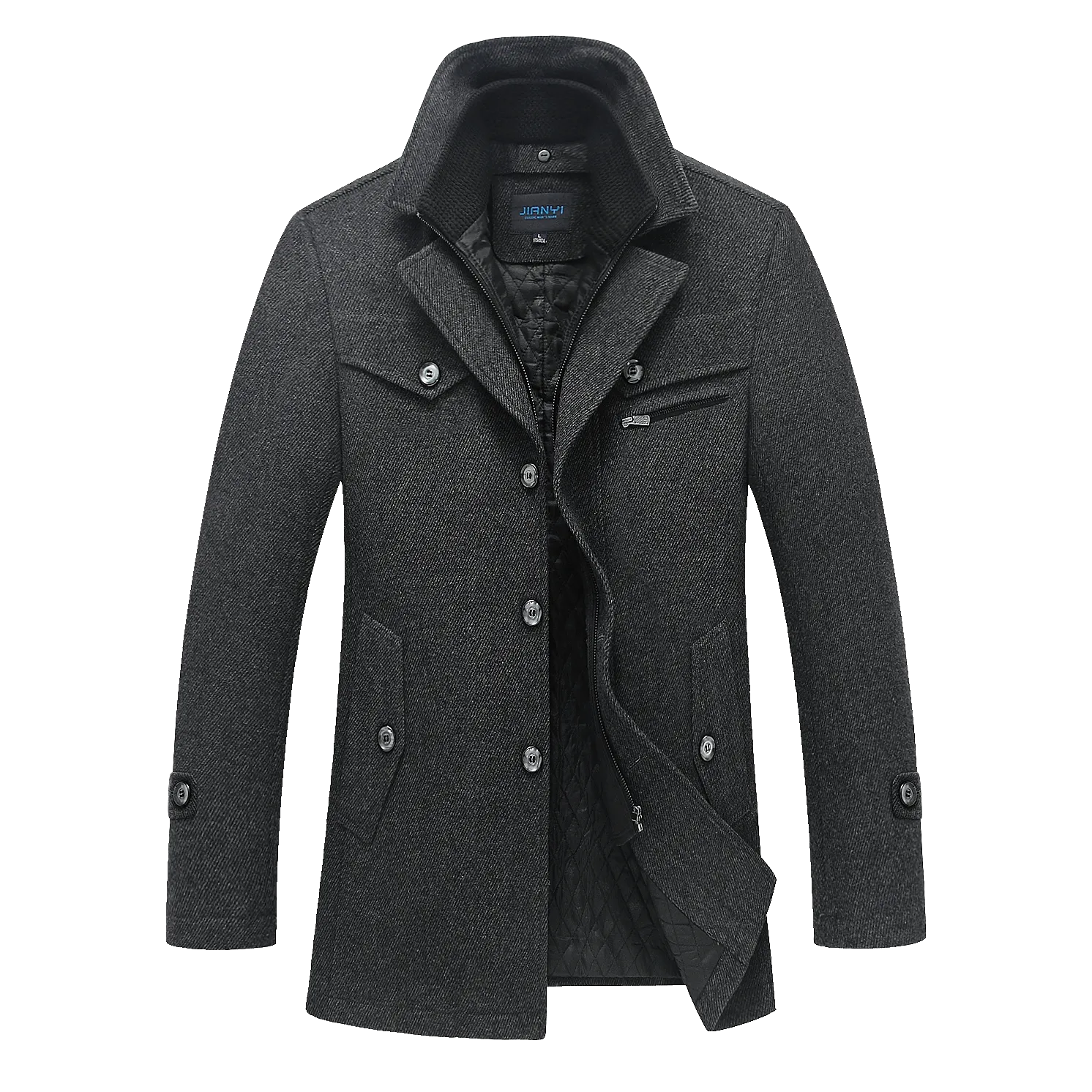 Men's Premium Gentle Double Layered Wool Coat