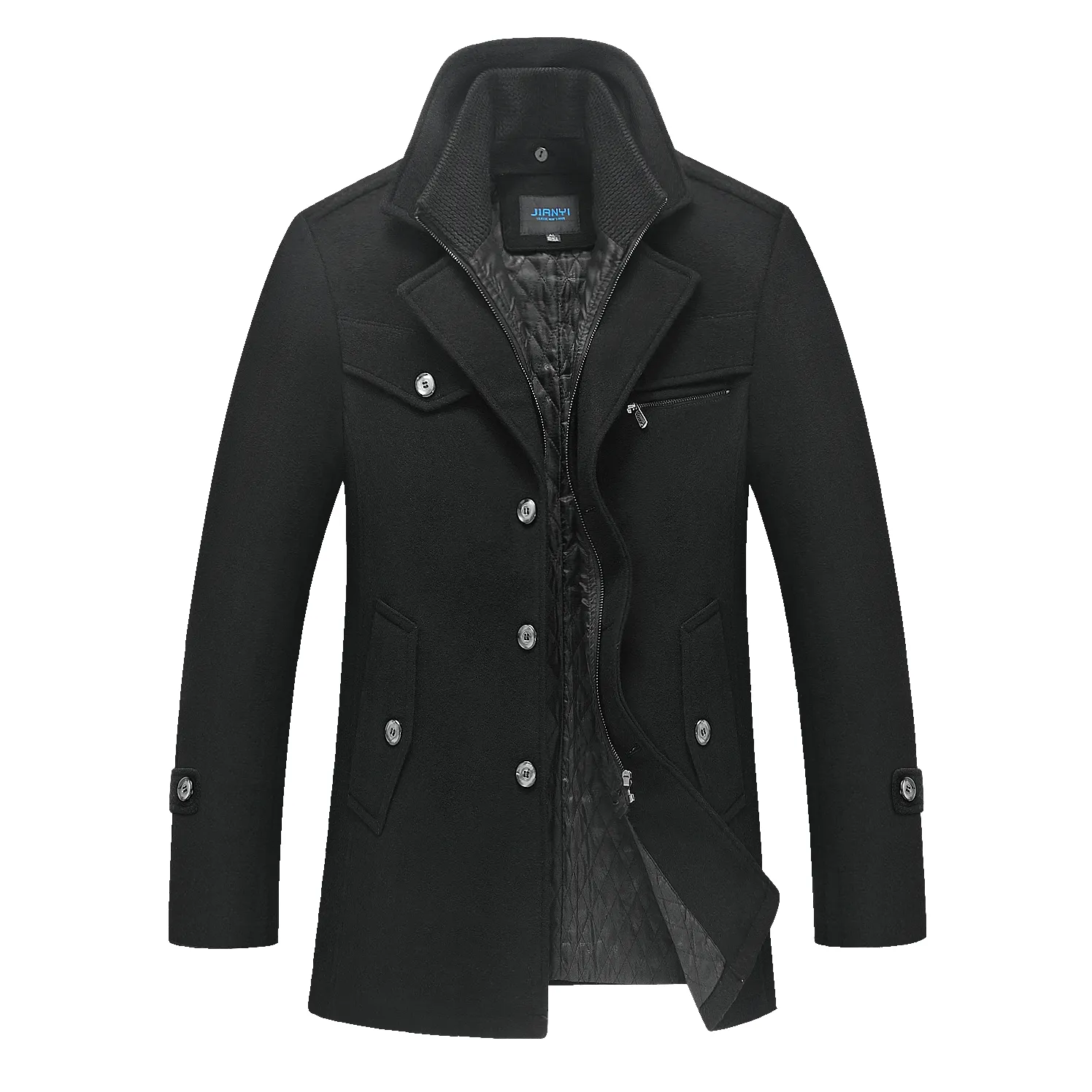 Men's Premium Gentle Double Layered Wool Coat