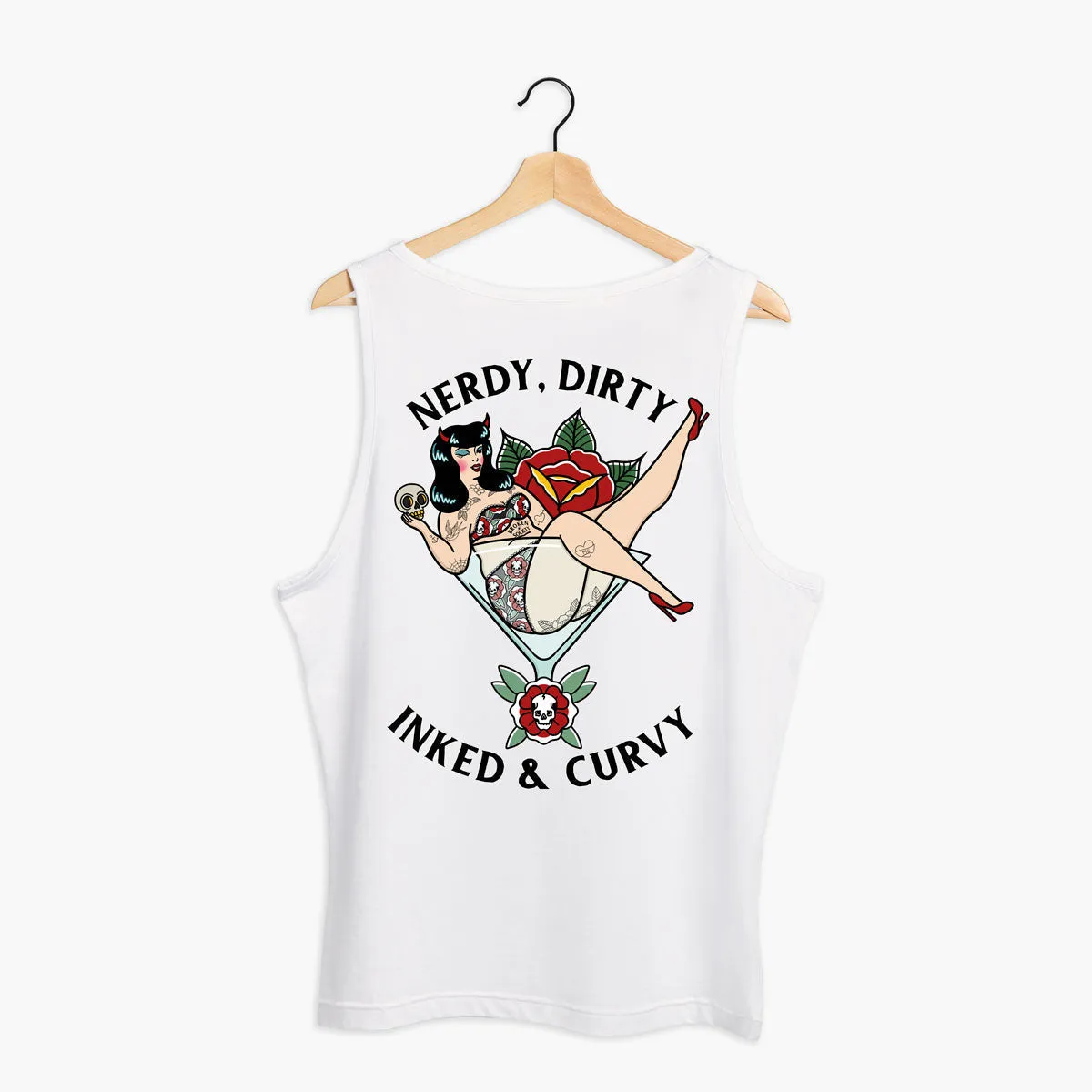 Nerdy Dirty Tank (Unisex)