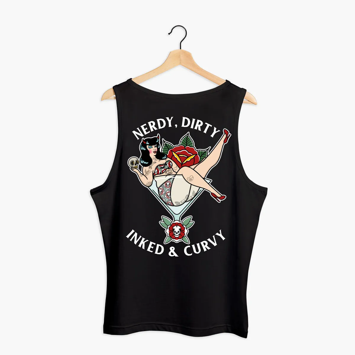 Nerdy Dirty Tank (Unisex)