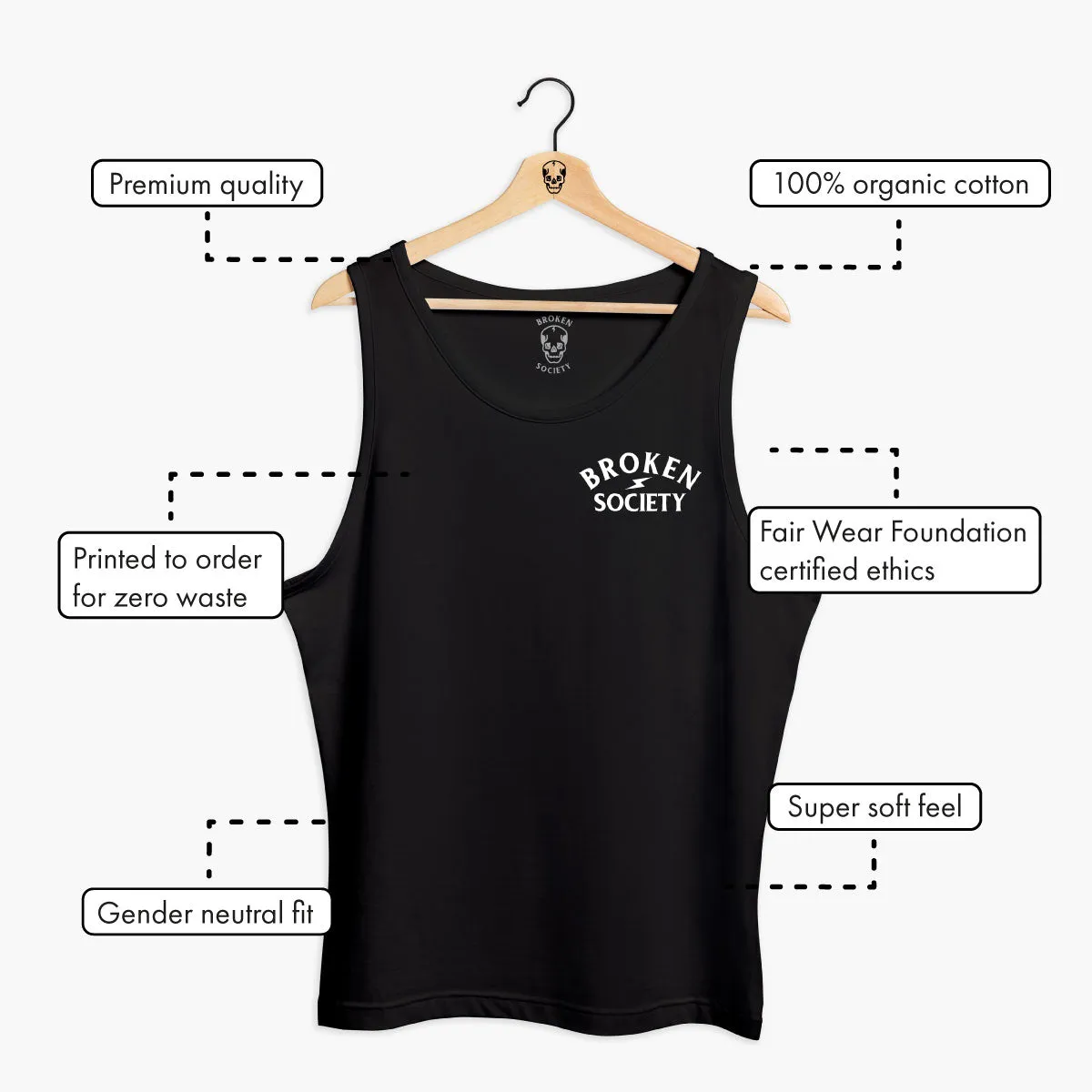 Nerdy Dirty Tank (Unisex)