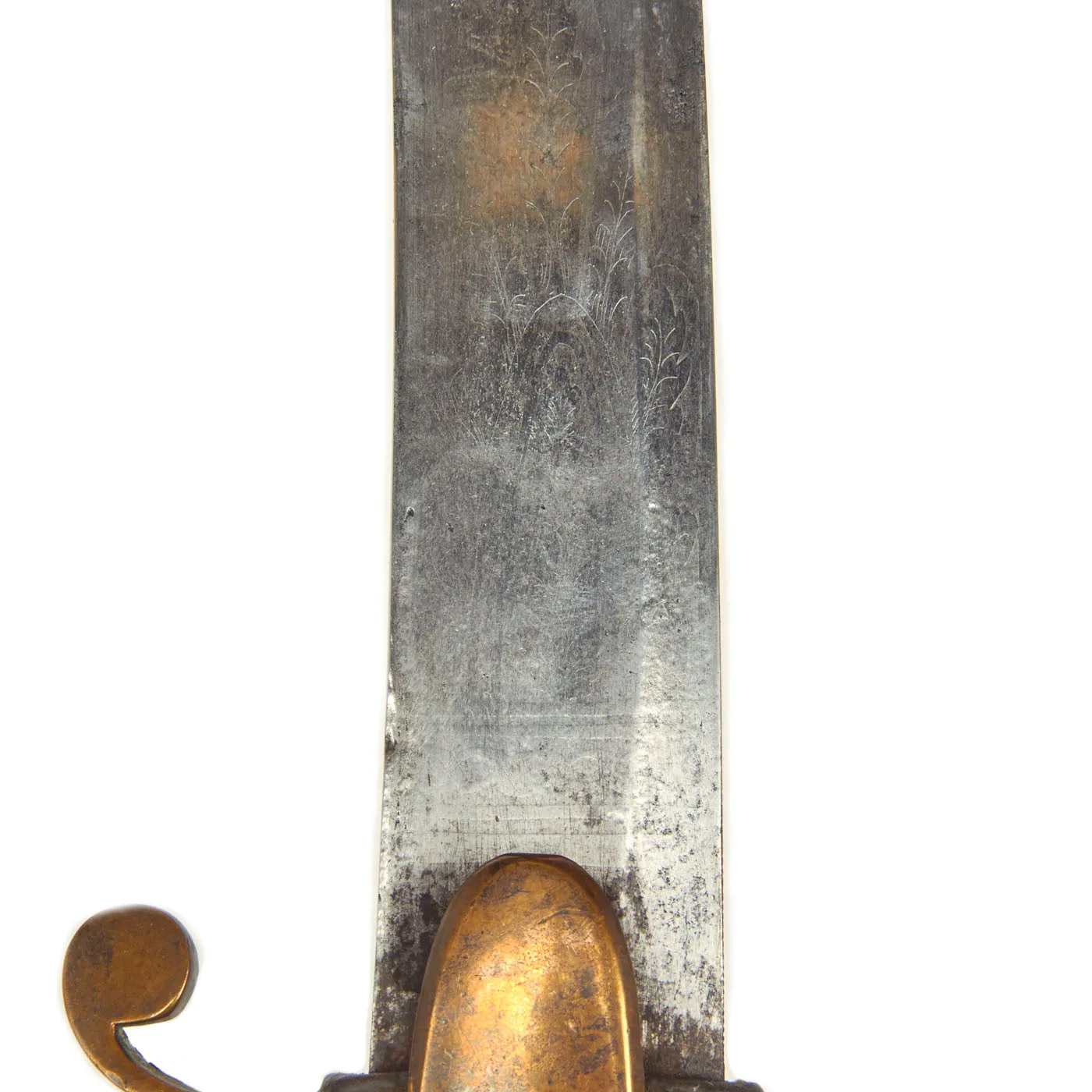 Original British Georgian Officer’s Saber with Walrus Bone Hilt Inscribed to Lt. Col. Alexander Hamilton - 30th Reg’t of Foot - Served at Quatre Bras and Waterloo