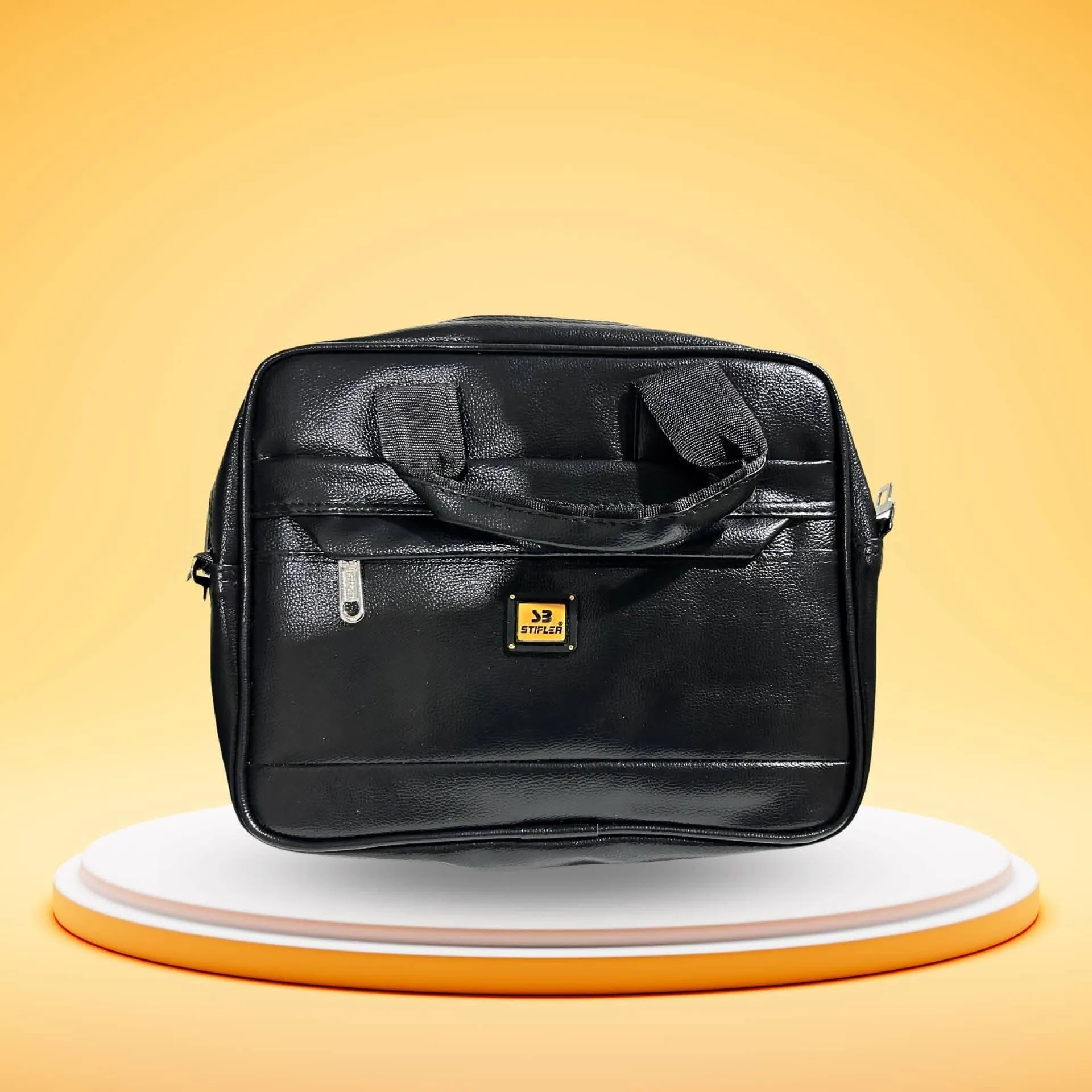 Original Leather 16 Inch Stylish Briefcase Satchel Laptop Messenger Travelling Daily Use Bag (TPT)