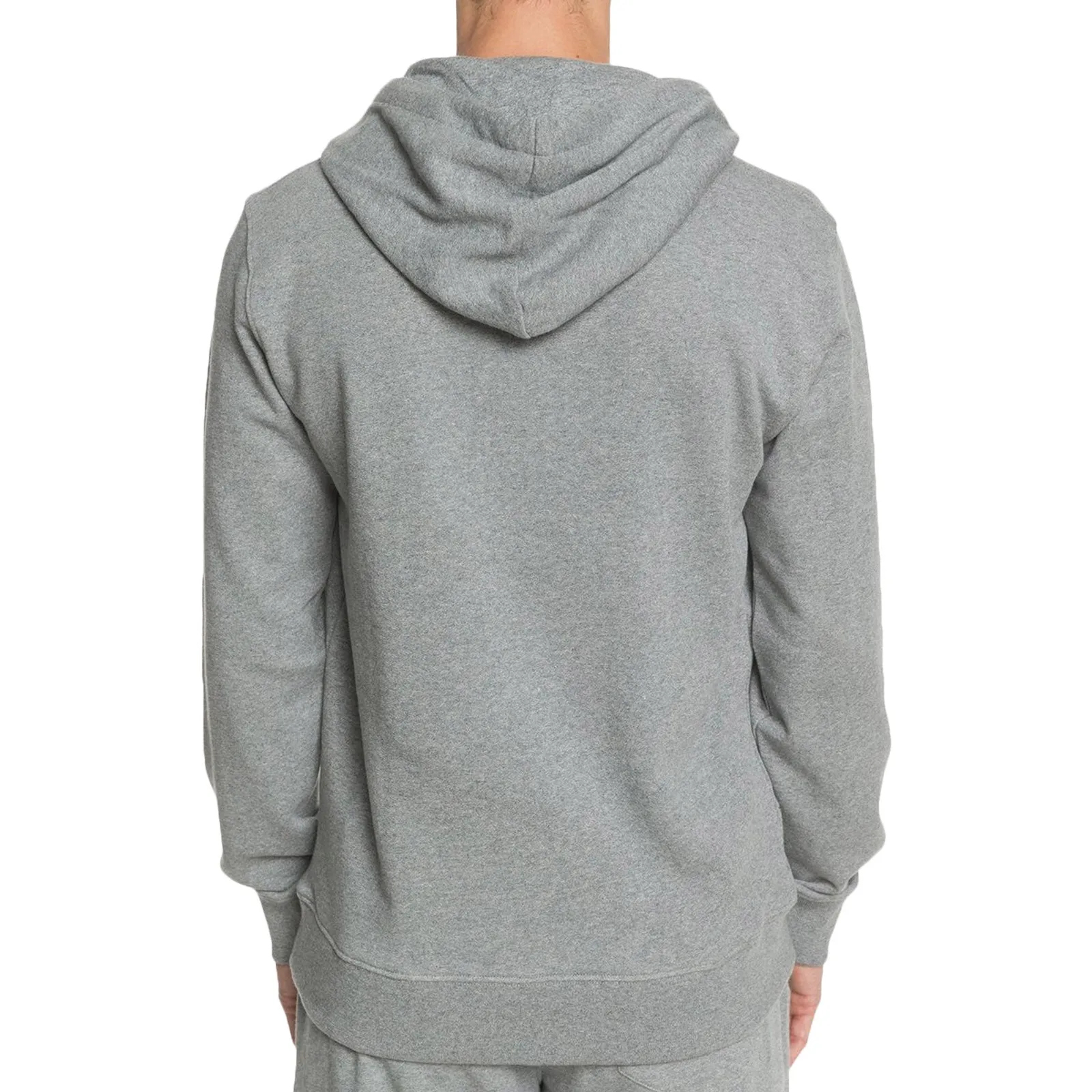 Quiksilver Mens Essentials Organic Hoodie - Grey