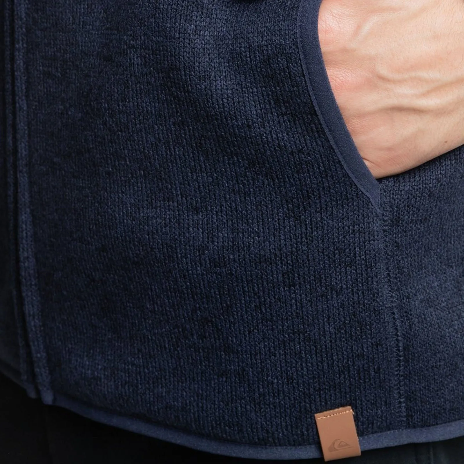 Quiksilver Mens Keller Hooded Jacket - Navy