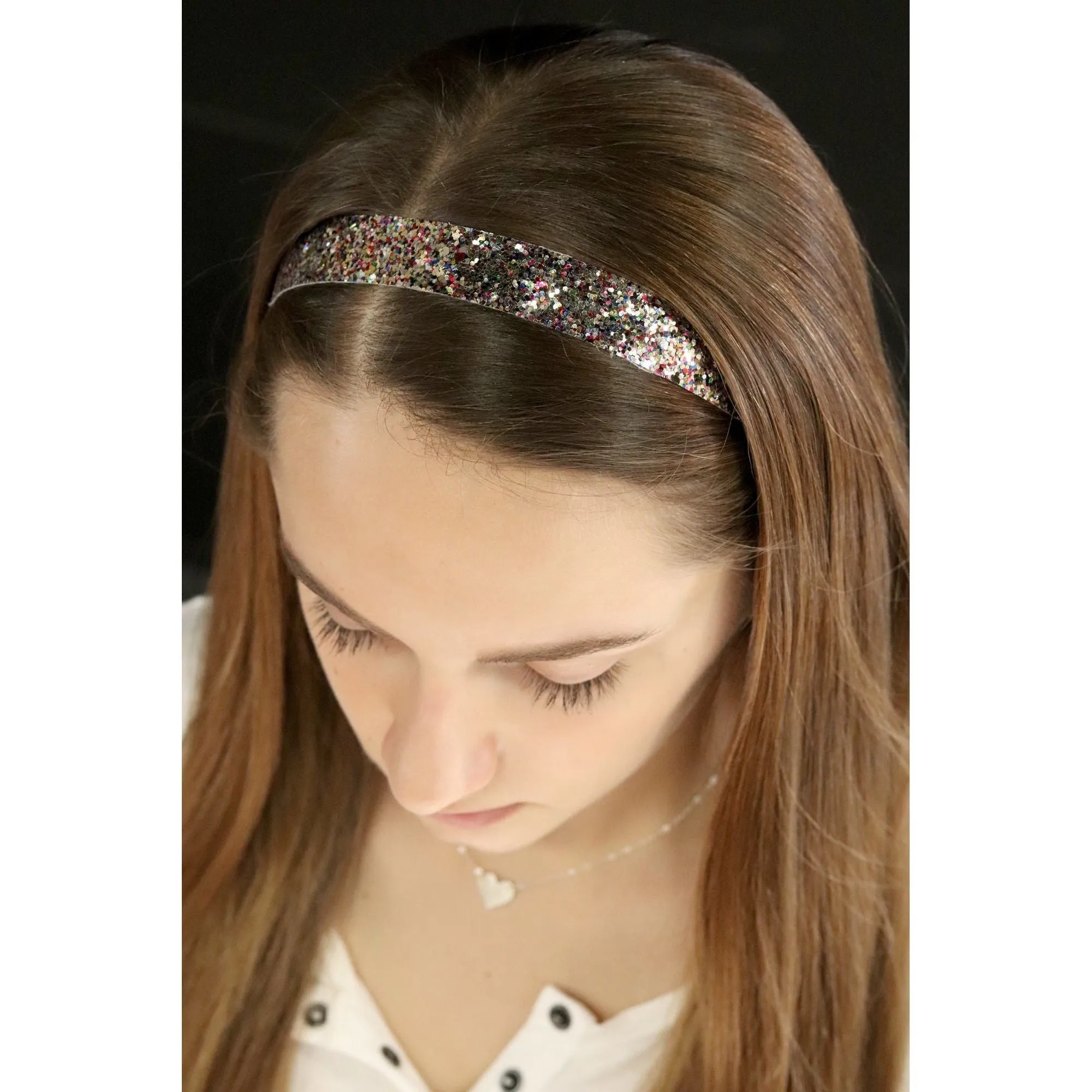 Red Glitter Headband