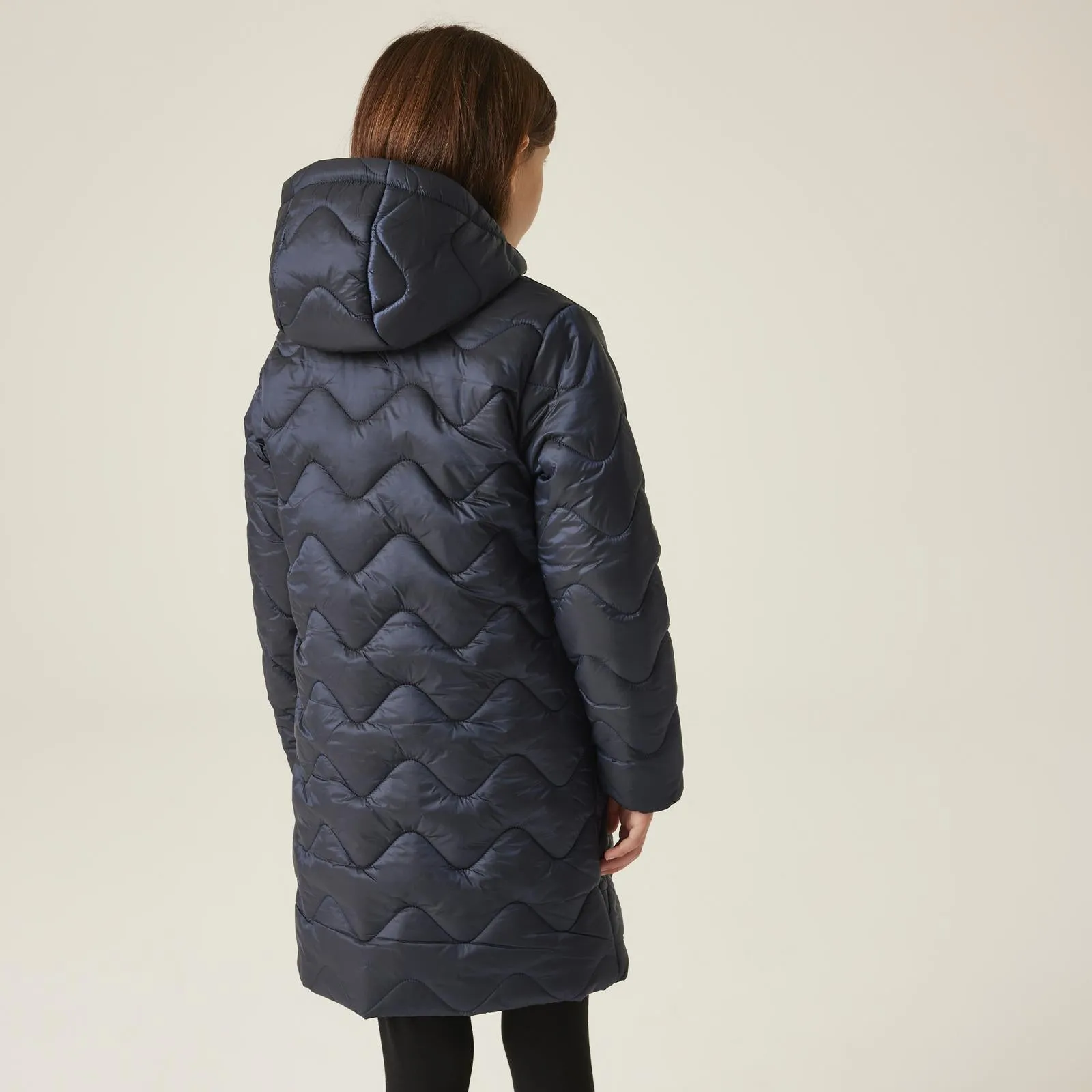 Regatta Kids Cambrie Hooded Longline Padded Jacket