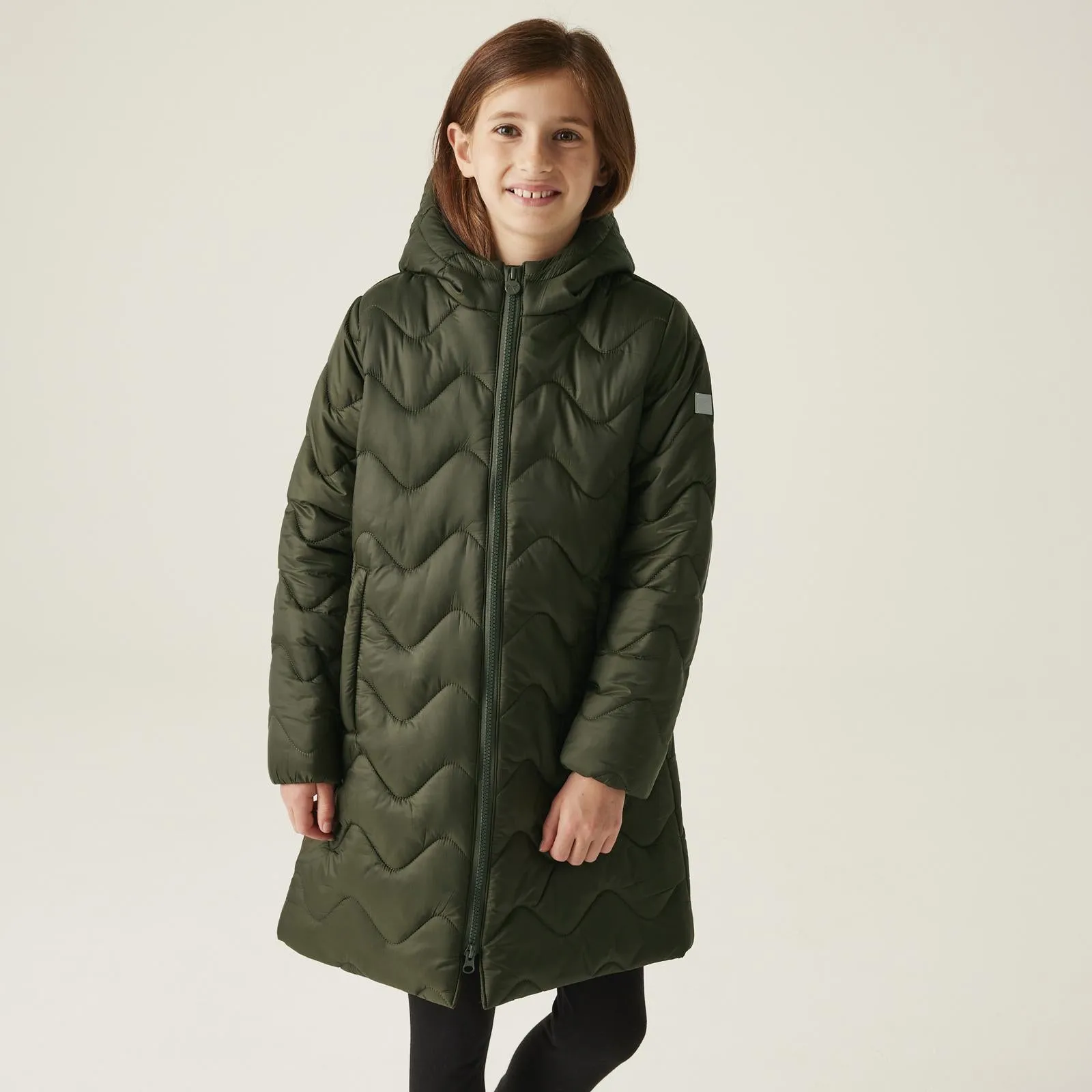 Regatta Kids Cambrie Hooded Longline Padded Jacket