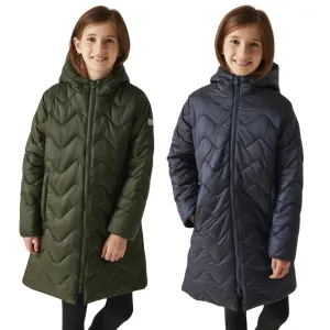 Regatta Kids Cambrie Hooded Longline Padded Jacket
