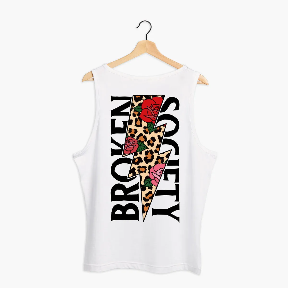 Roses And Animal Print Tank (Unisex)