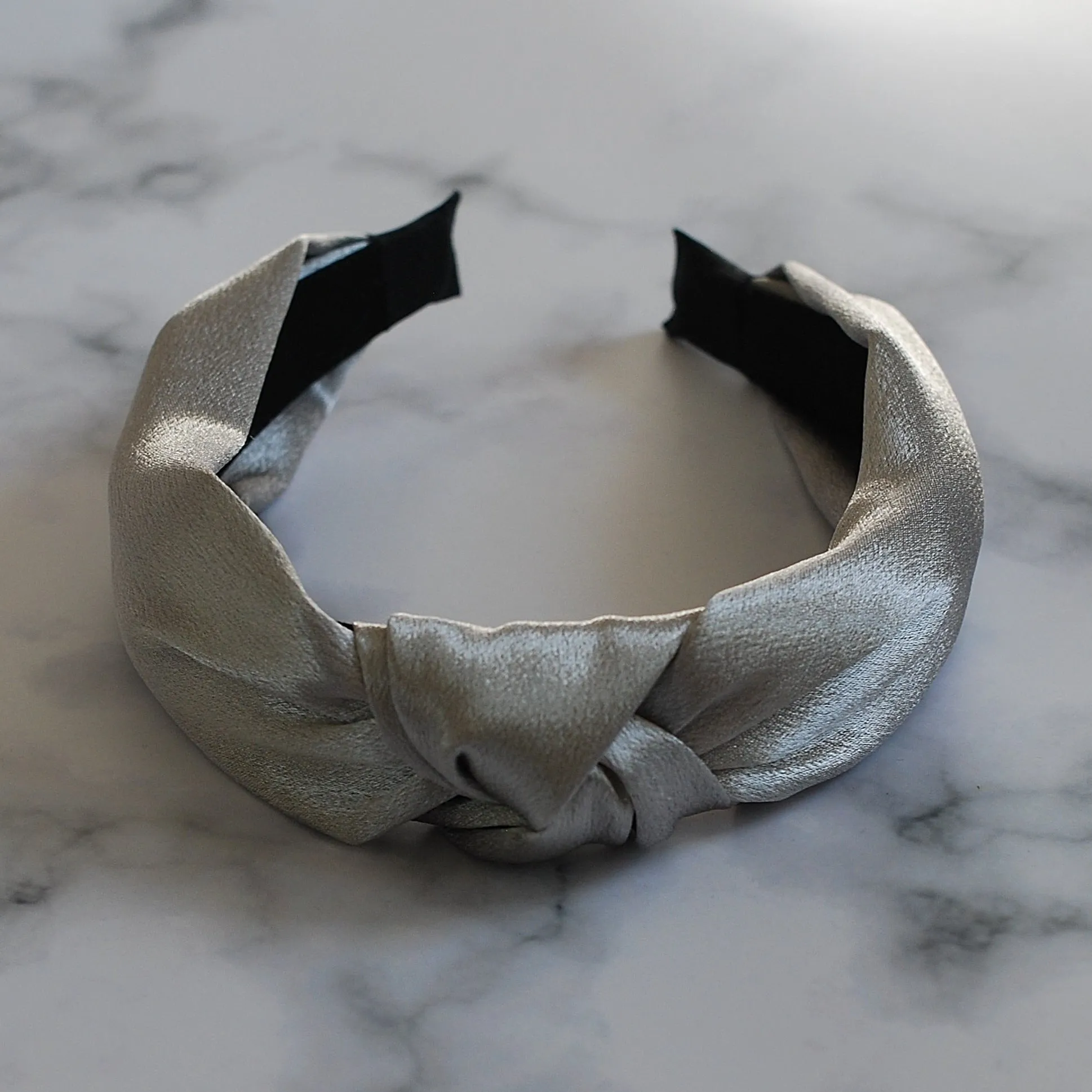 Silver Knot Headband