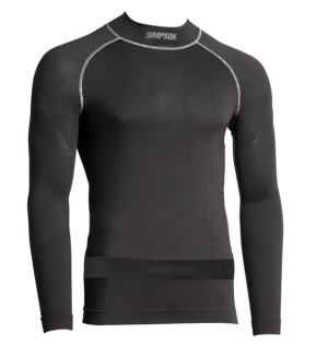 Simpson Pro-Fit Base Layer Top - Long Sleeve - Black