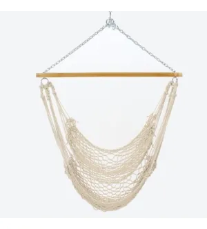 Single Cotton Rope Swing