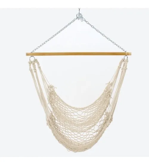 Single Cotton Rope Swing