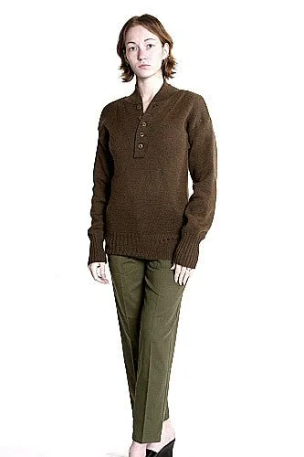 Vintage US GI 5 Button Jeep Sweater