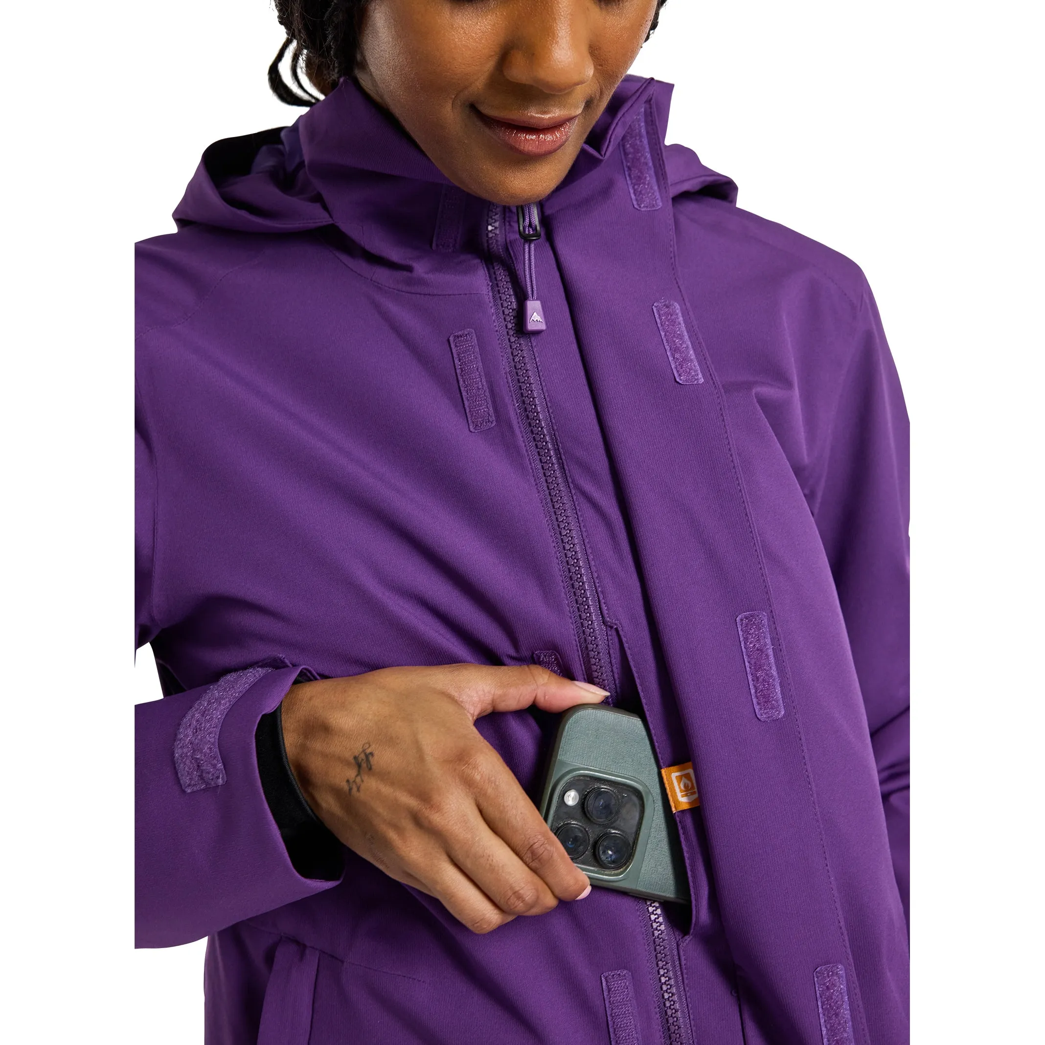 W JET RIDGE JACKET IMPERIAL PURPLE