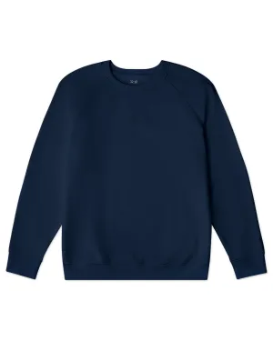 Women's Organic Pullover Sweatshirt [Navy]