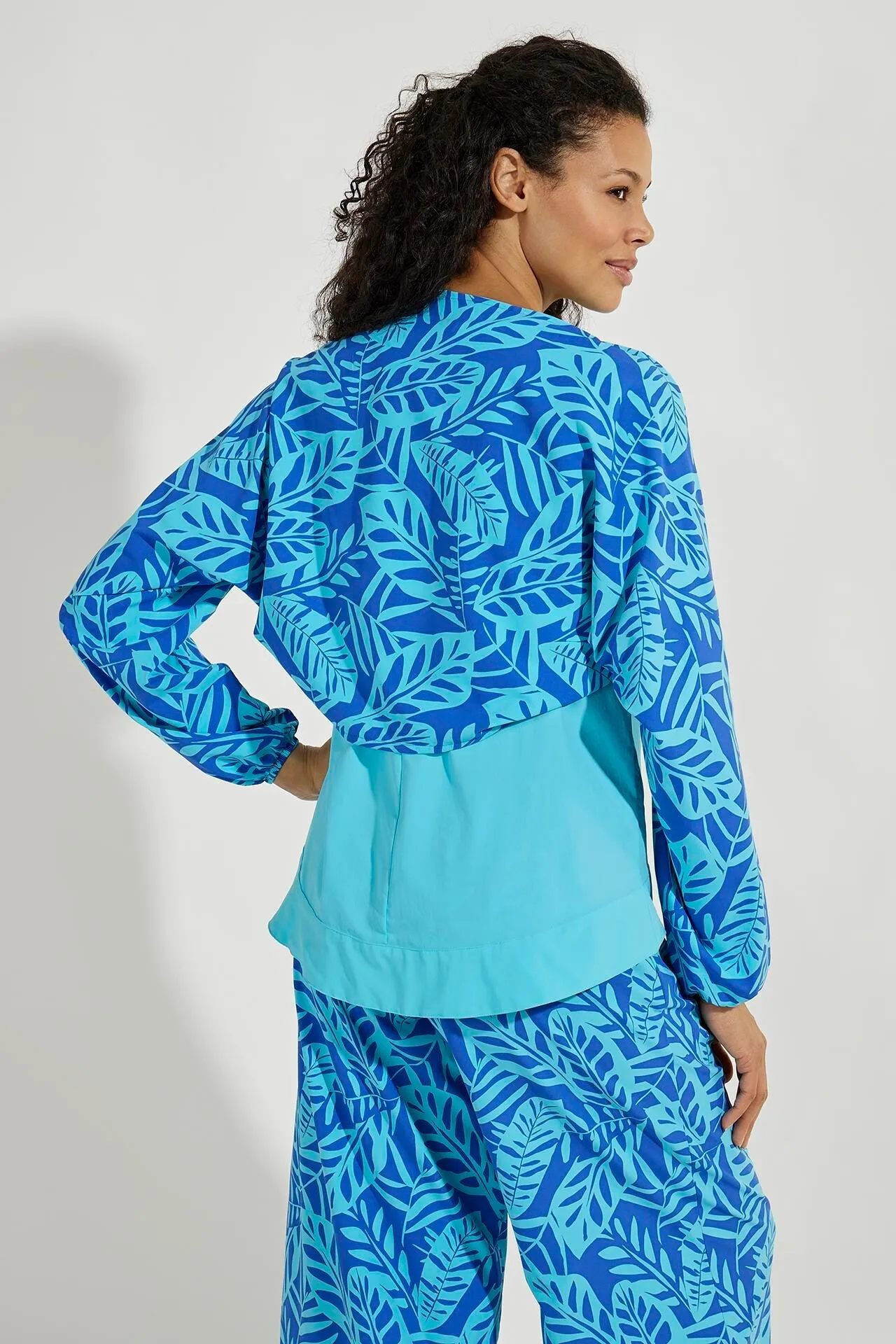 Women's Savona Shrug | Sailor Matira Palm
