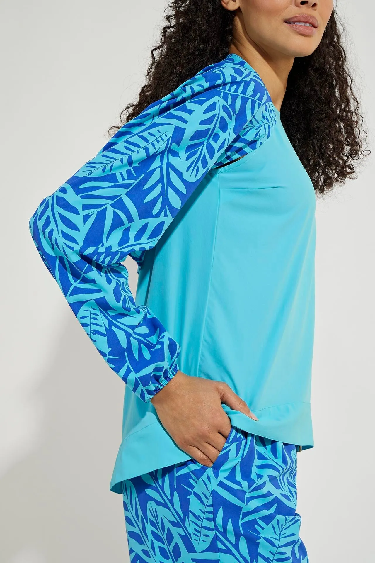 Women's Savona Shrug | Sailor Matira Palm